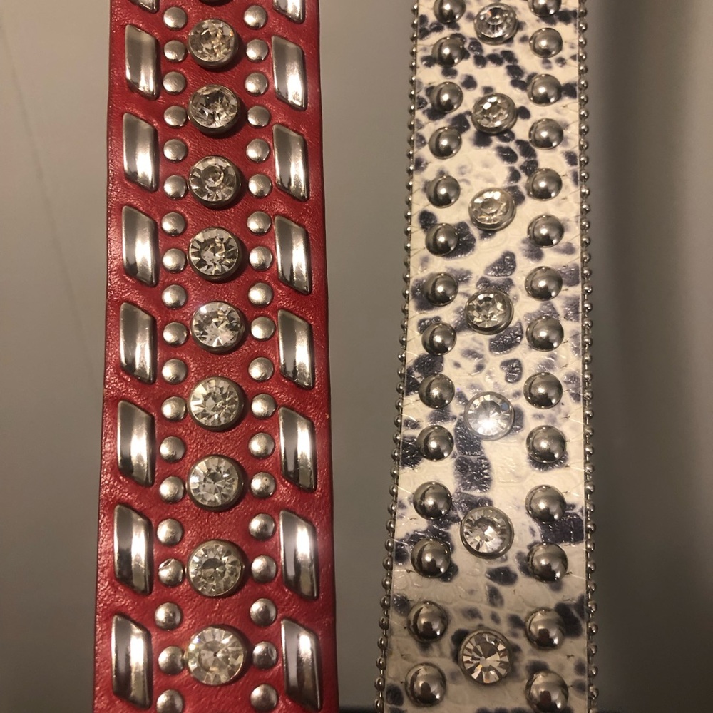 Nocona Belt Co Genuine Leather ✨Sparkly✨ Medium Belts